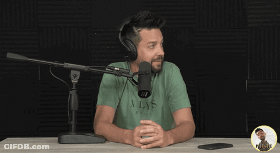 Podcaster Saying Another One GIF