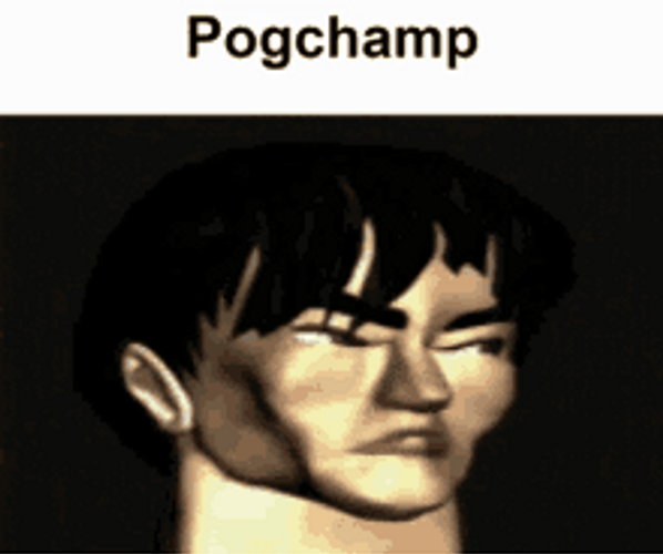 Pog Champ Low Quality Animation GIF