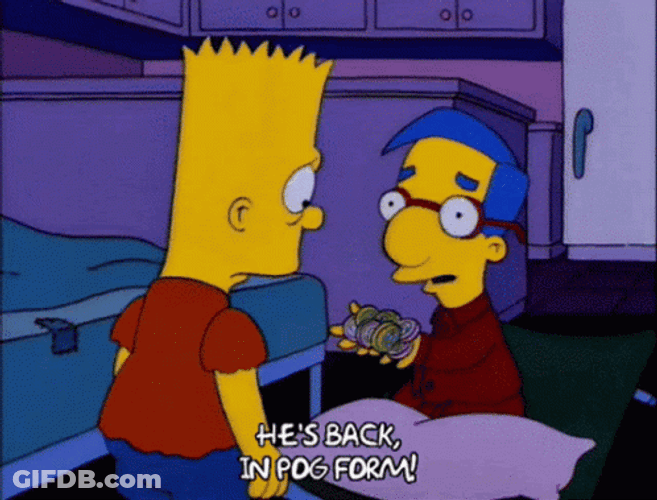 Pog Form The Simpsons Episode GIF