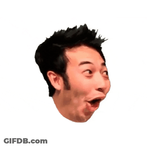 Pog Man Dissolving GIF