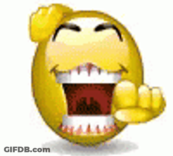 Point And Laugh Cute Emoji GIF