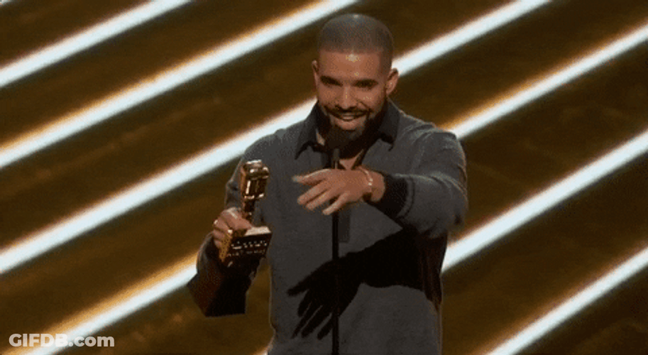 Point And Laugh Drake Awards Night GIF