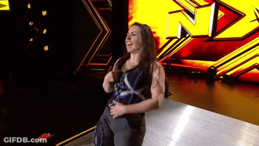 Point And Laugh Raquel Gonzalez Wrestler GIF