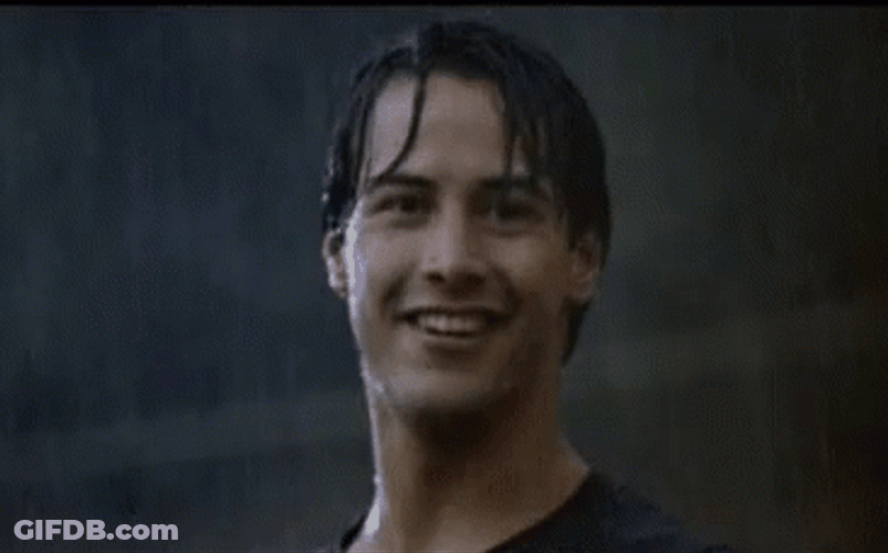 Point Break Keanu Reeves Thumbs Up GIF