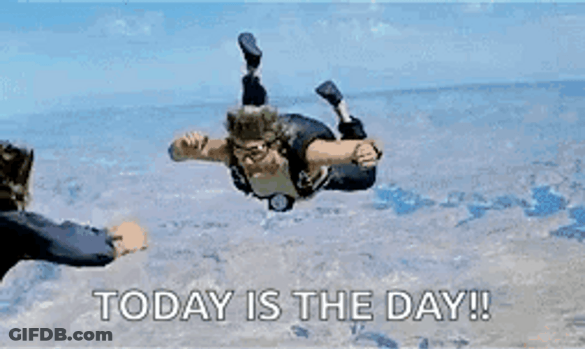 Point Break Today Is The Day Sky Dive GIF