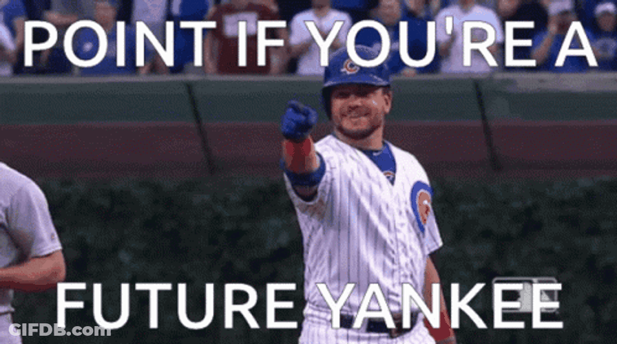Point If You Are A Future Yankee Schwarber GIF