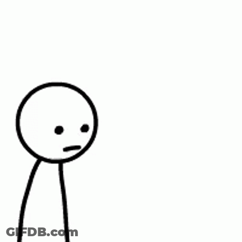 Point Over My Head Stickman GIF