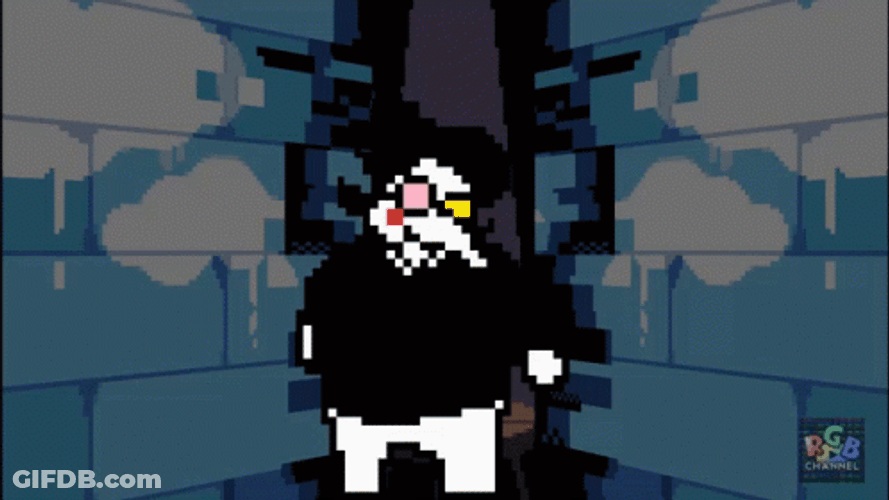 Pointed Nose Spamton Deltarune Gameplay GIF