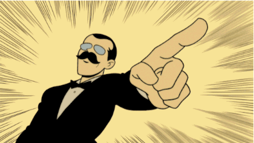 Pointing Finger At You Animation GIF