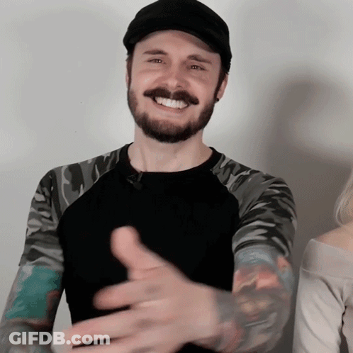 Pointing Liam Scott Edwards GIF