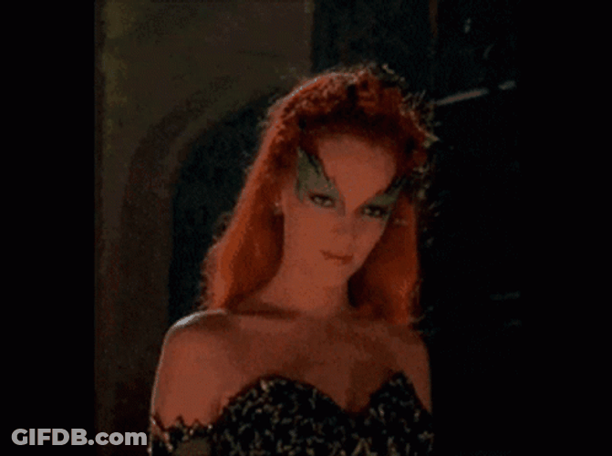 Poison Ivy Blank Stare GIF
