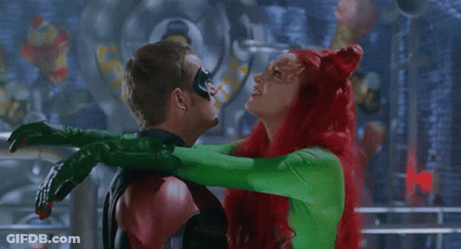 Poison Ivy Capturing Heartfelt Connection GIF