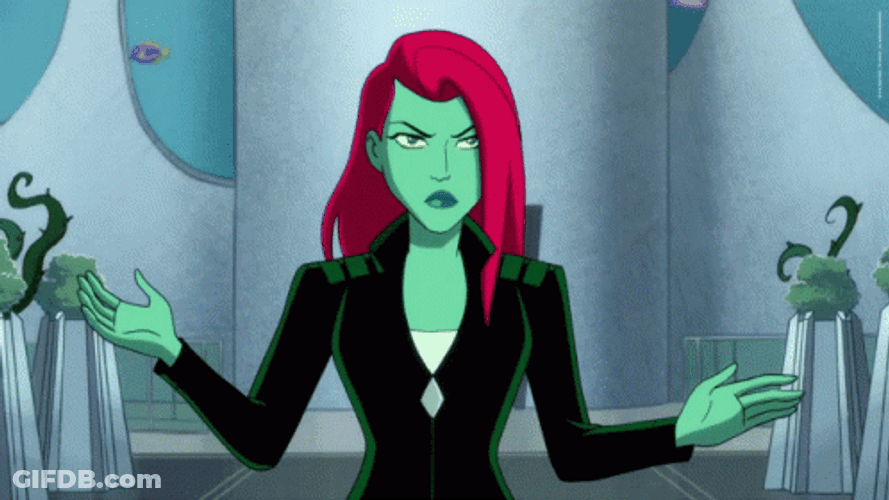 Poison Ivy Manipulate Plant GIF