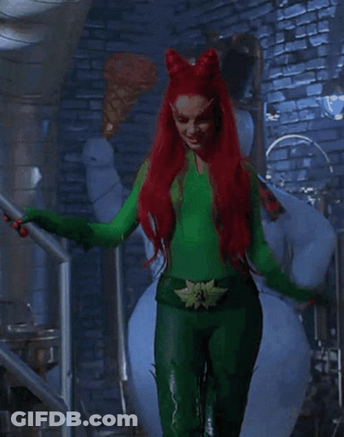 Poison Ivy Showcasing Elegant Moves GIF