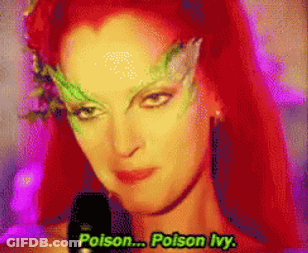 Poison Ivy Singing GIF