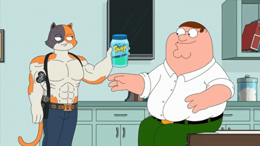 Poisoned Fortnite Peter Griffin GIF