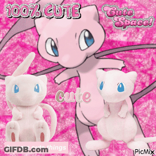 Pokémon 100% Cute Space GIF