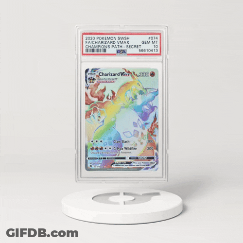 Pokemon Card Charizard Vmax GIF