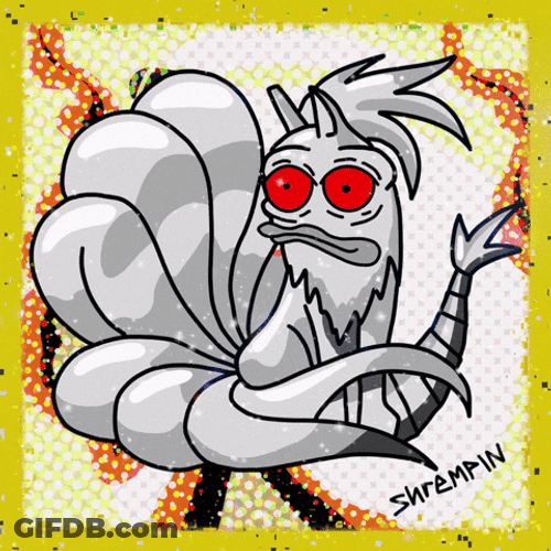 Pokemon Card White Fox GIF