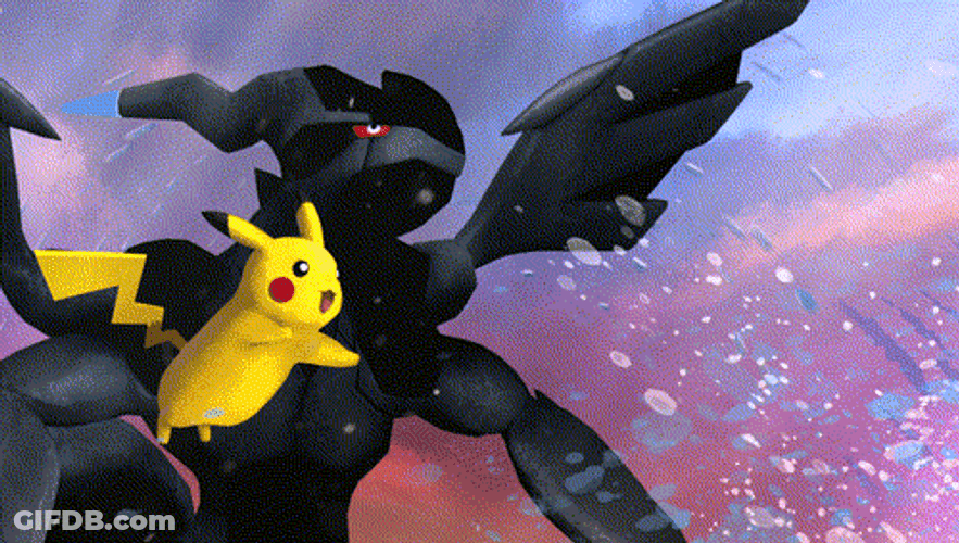 Pokemon Card Zekrom GIF