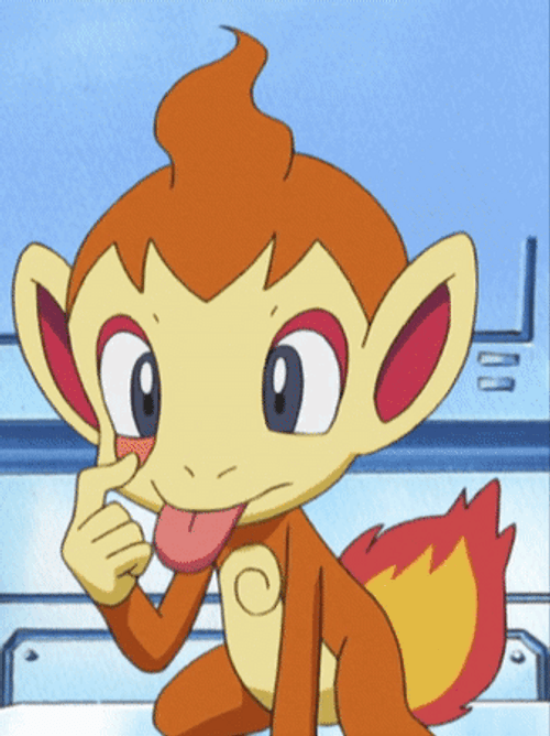 Pokemon Chimchar Mocking Meme GIF
