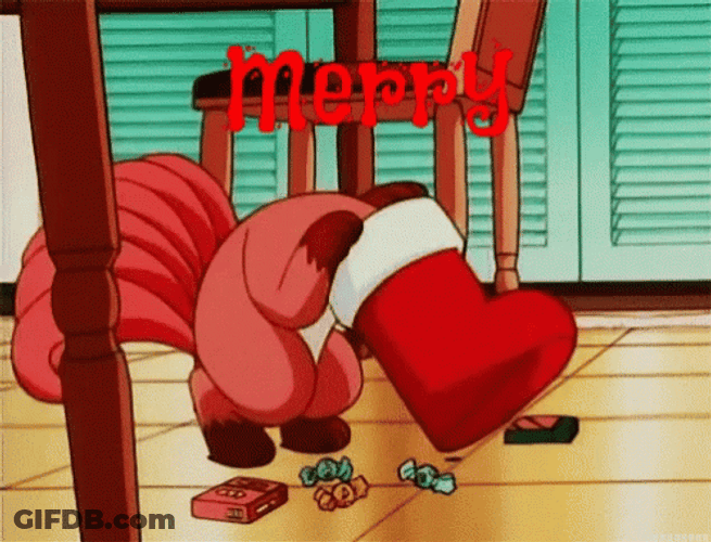 Pokemon Christmas Vulpix Christmas Socks GIF