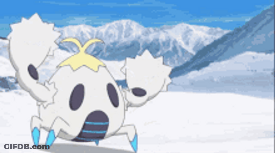 Pokemon Crabrawler Cursed Evolution Crabominable GIF