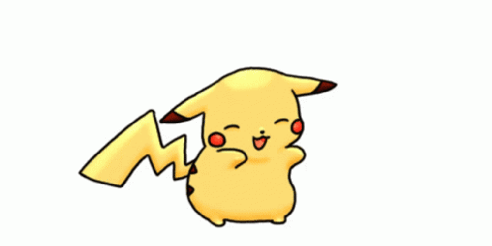 Pokemon Cute Pikachu Dancing GIF