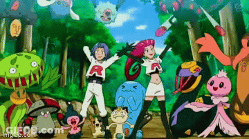 Pokemon Dancing In Forest GIF