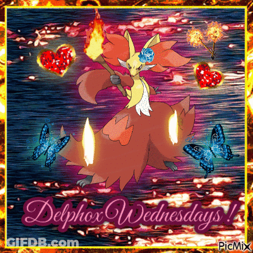 Pokemon Delphox Wednesdays GIF
