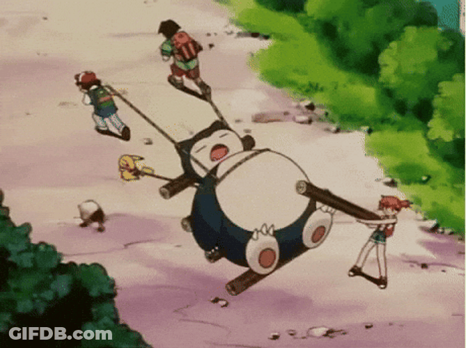 Pokémon Fell Asleep GIF