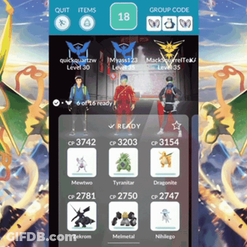 Pokemon Game Group Code GIF