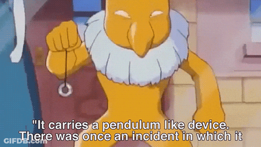 Pokemon Hypno Holding A Pendulum GIF