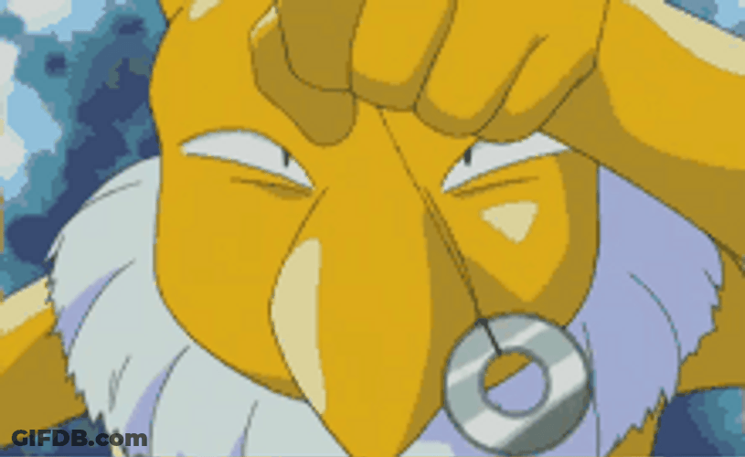 Pokemon Hypno Humanoid Hypnosis Swinging Pendulum GIF