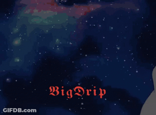 Pokemon In Space Saying Big Drip GIF