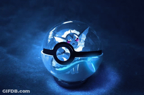 Pokemon Inside Glass Ball GIF
