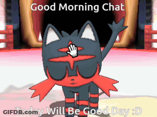 Pokemon Litten Today Was A Good Day GIF