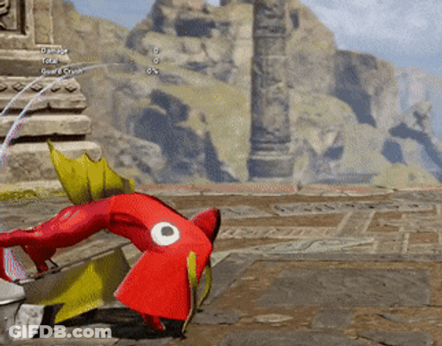 Pokemon Magikarp In Soul Calibur GIF