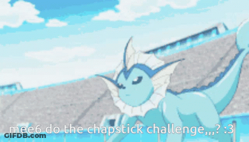 Pokemon Mee6 Do The Chapstick Challenge GIF