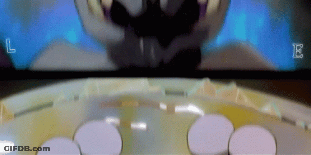 Pokemon Mewtwo Intense Stare GIF