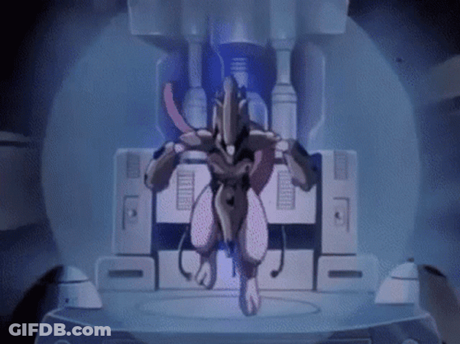 Pokemon Mewtwo Massive Explosion GIF
