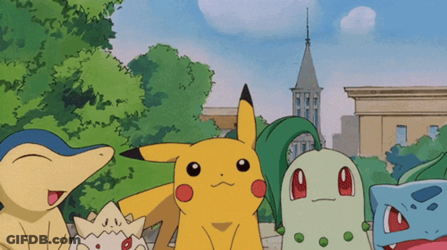 Pokémon Pikachu Happy Celebration GIF