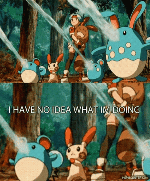 Pokemon Plusle Split Screen Meme GIF