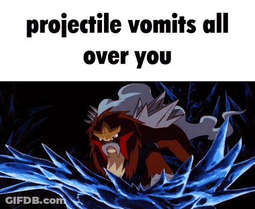 Pokemon Projectile Vomiting GIF