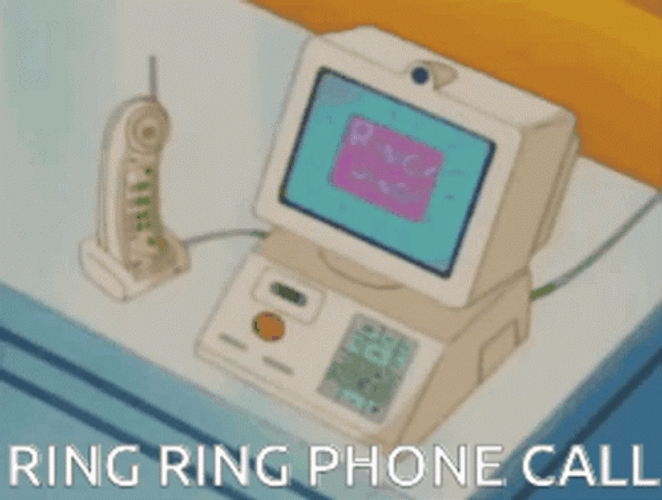 Pokemon Ring Phone Call GIF