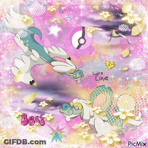 Pokemon Saying Love Love GIF