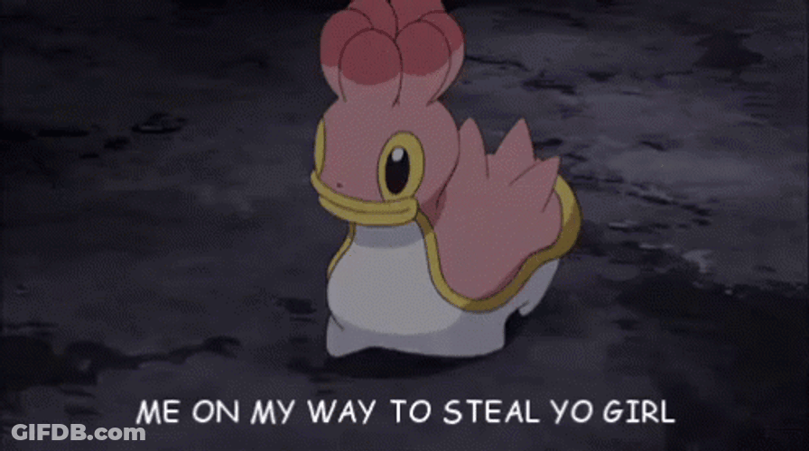 Pokemon Shellos Steal Yo Girl GIF