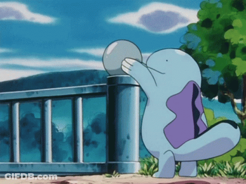 Pokemon Sitting On Donut In Cafe GIF