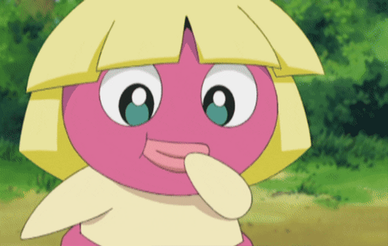 Pokemon Smoochum Winky Face GIF