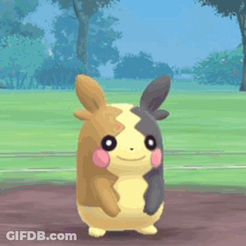Pokemon Standing With Mouth Open GIF